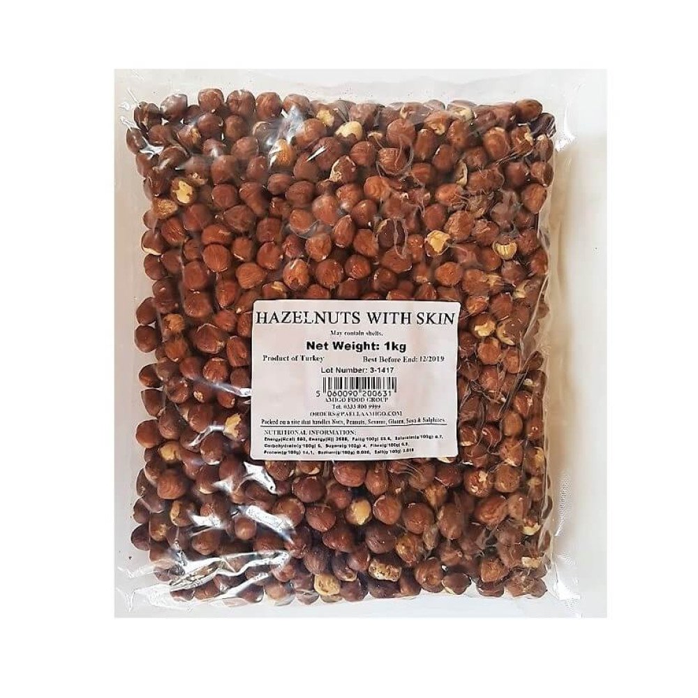 HAZELNUTS - WHOLE x 1kg