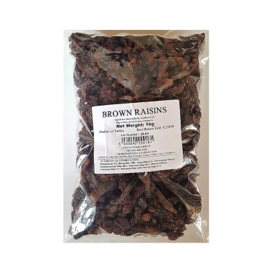 RAISIN BROWN SULTANAS x 1Kg
