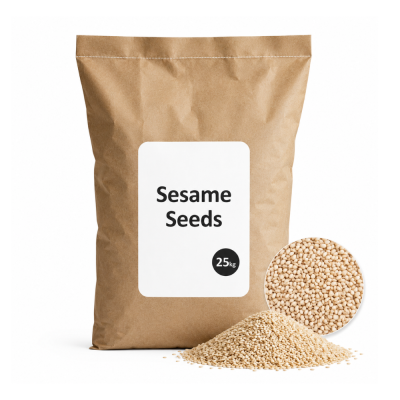 WHITE SESAME SEEDS X 25kg