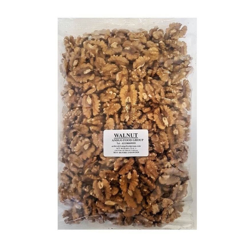 PREMIUM LIGHT WALNUTS HALVES x 1kg