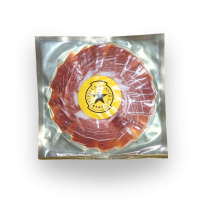 HAND CARVED JAMON 50% IBERICO CEBO DE CAMPO x 80gr