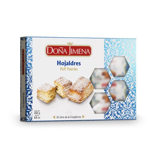 ESTUCHE HOJALDRES DONA JIMENA 10 x 250g