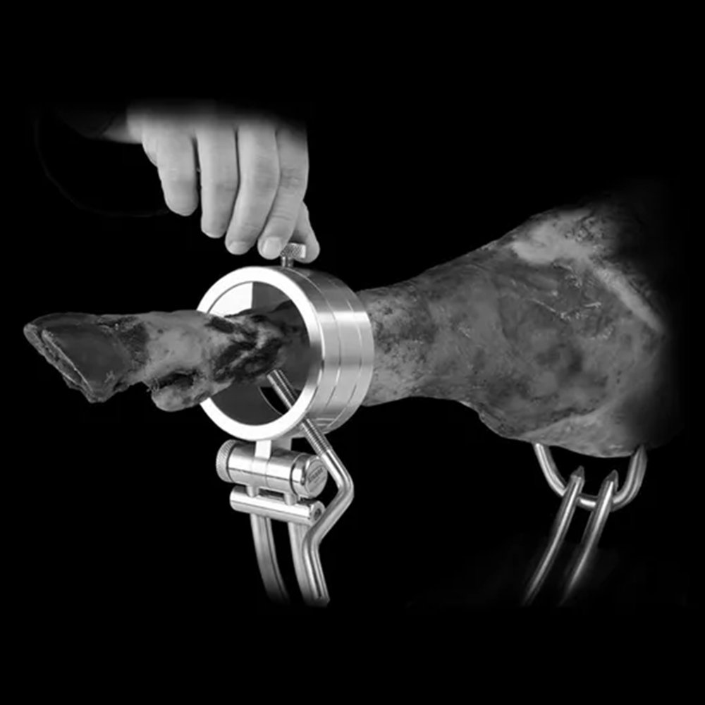 ELITE HAM HOLDER ''PECTUS X" (STAINLESS) ROTATING HEAD - AFINOX