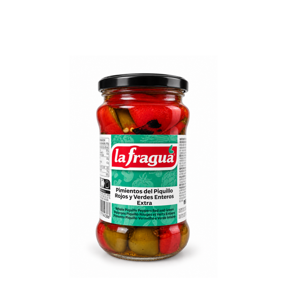 PIMIENTOS DEL PIQUILLO ROJOS Y VERDES EXTRA 12 x 314g