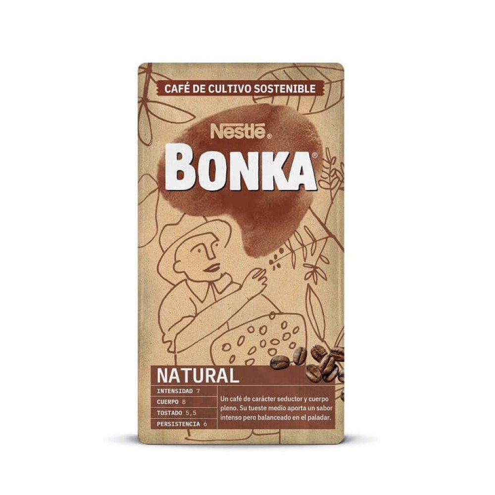BONKA CAFE TOSTADO MOLIDO NATURAL 8x250g