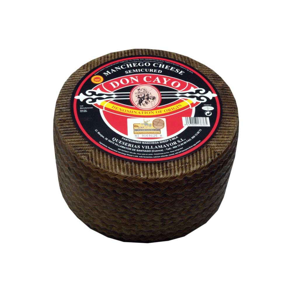 SEMICURADO MANCHEGO CHEESE DON CAYO D.O. ±3kg (Per kg)