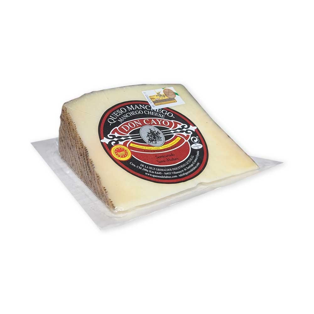 MANCHEGO SEMICURADO CHEESE DON CAYO x 250g WEDGES