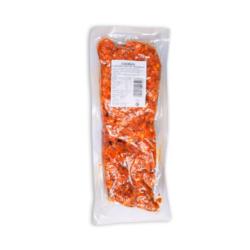 CURED AND CHOPPED CHORIZO ±1kg (Per kg)