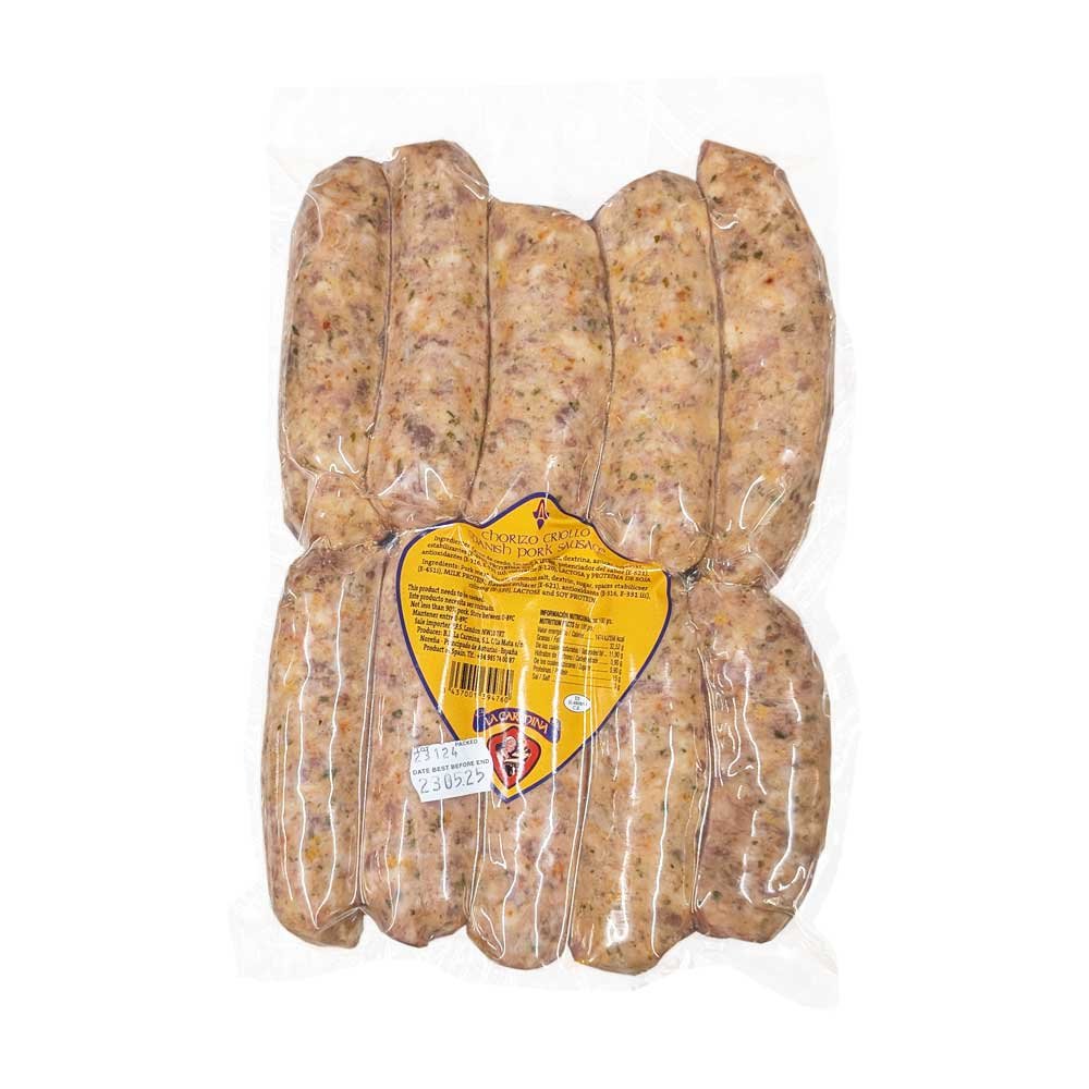 CRIOLLO GAUCHO CHORIZO (6px10s) ±1kg (Per kg)