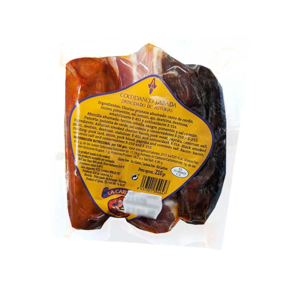 COMPANGO (CHORIZO/MORCILLA/PANCETA) ±210g (Per kg)
