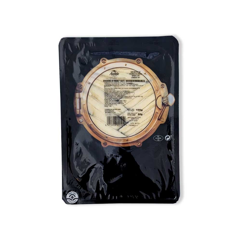 BOQUERONES, WHITE ANCHOVY ANFELE x 100g