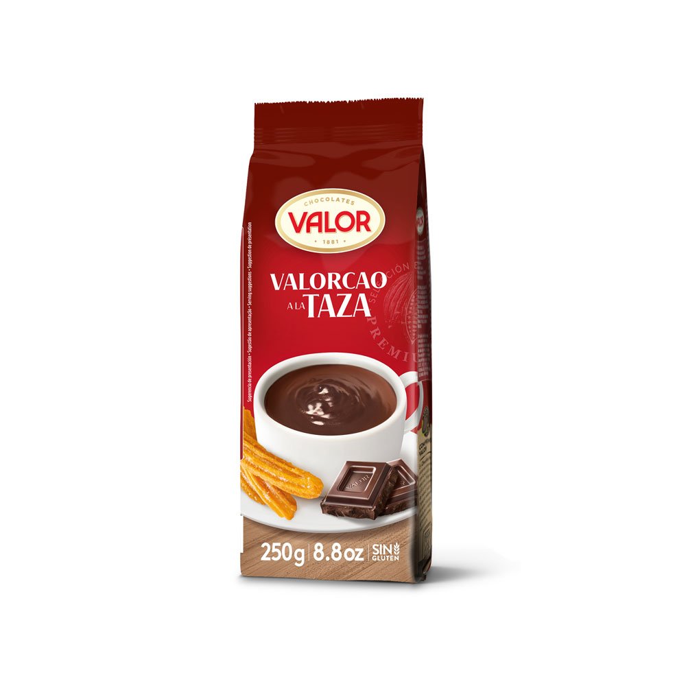 DRINKING CHOCOLATE POWDER VALORCAO 21x250g