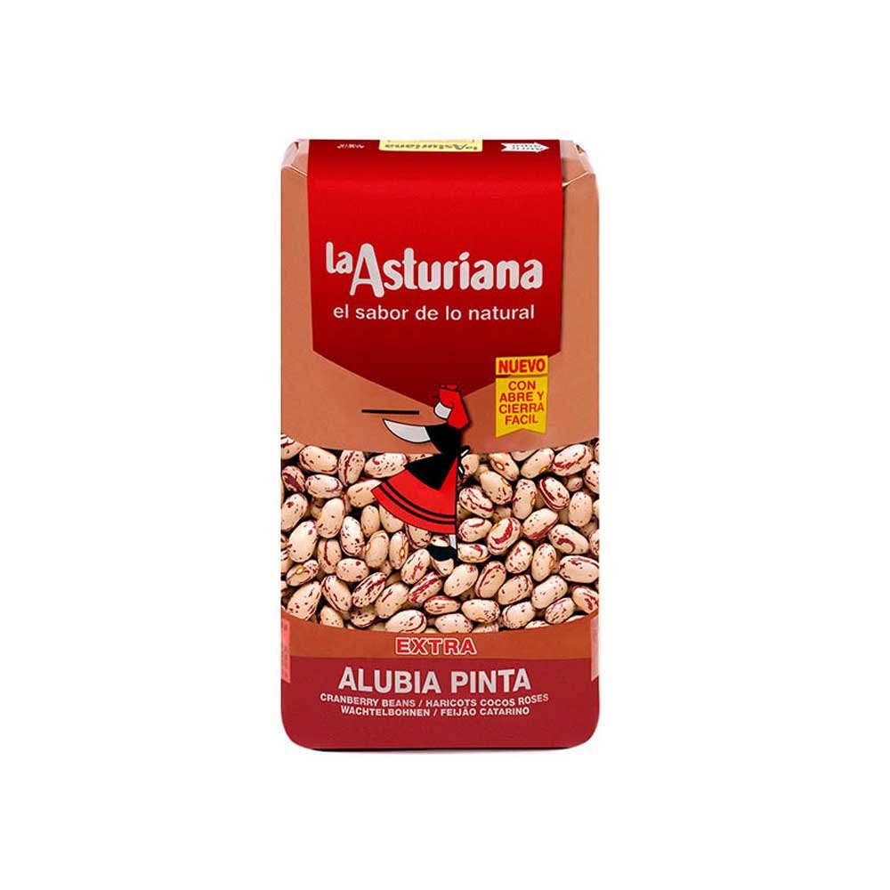 DRY PINTA BEANS ALUBIA LA ASTURIANA x 500g