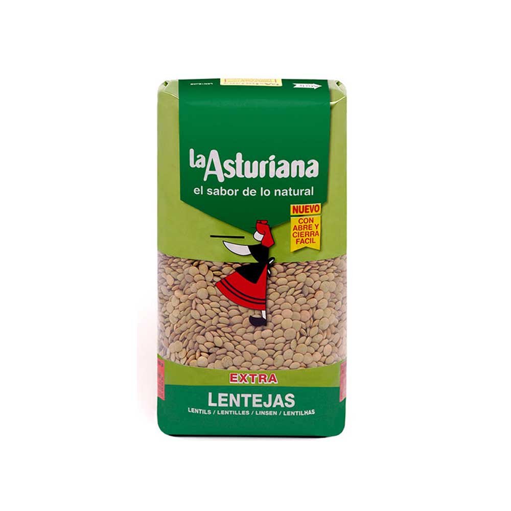 DRY LENTILS LENTEJAS LA ASTURIANA x 500g