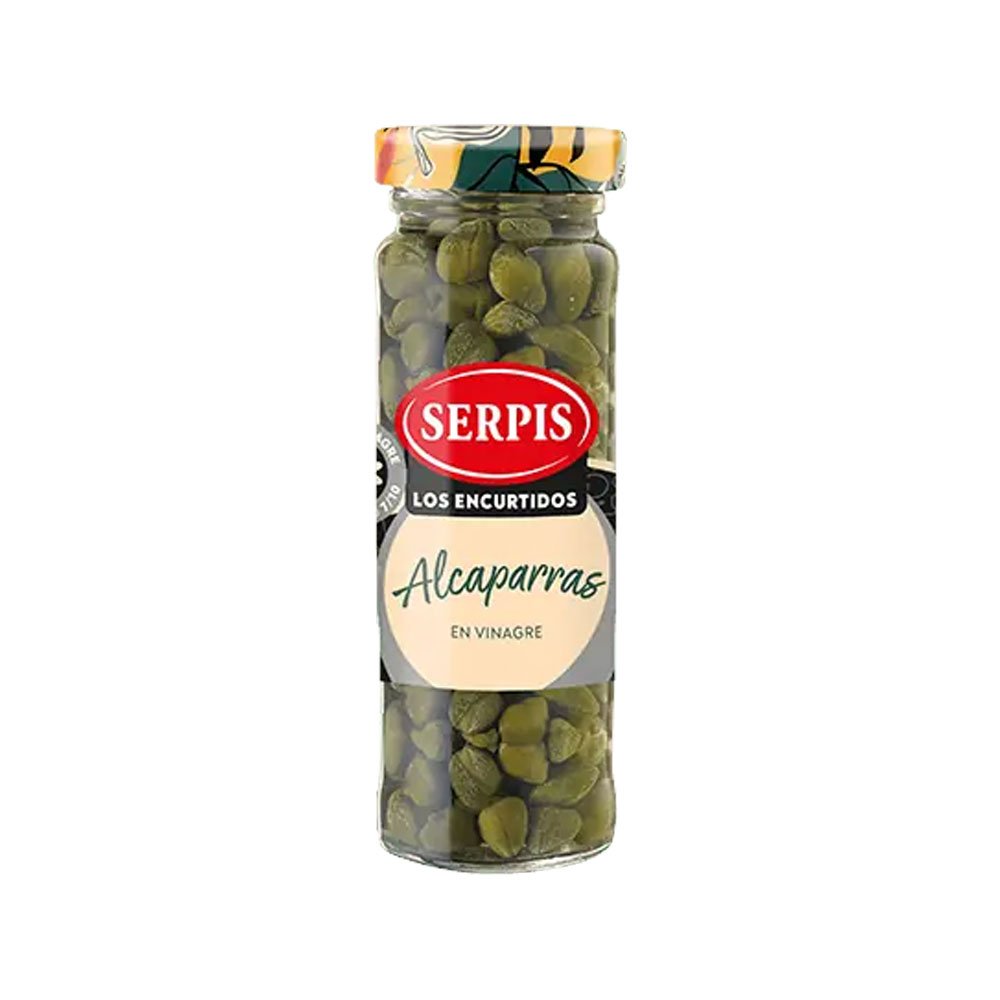 CAPERS WITH VINEGAR SERPIS 24x100g JAR